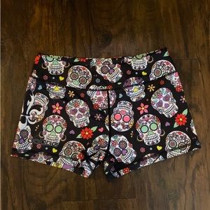 Barbell Voodoo workout shorts, size XL.